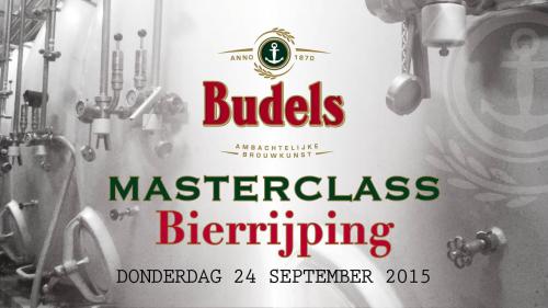 Budels Masterclass Bierrijping